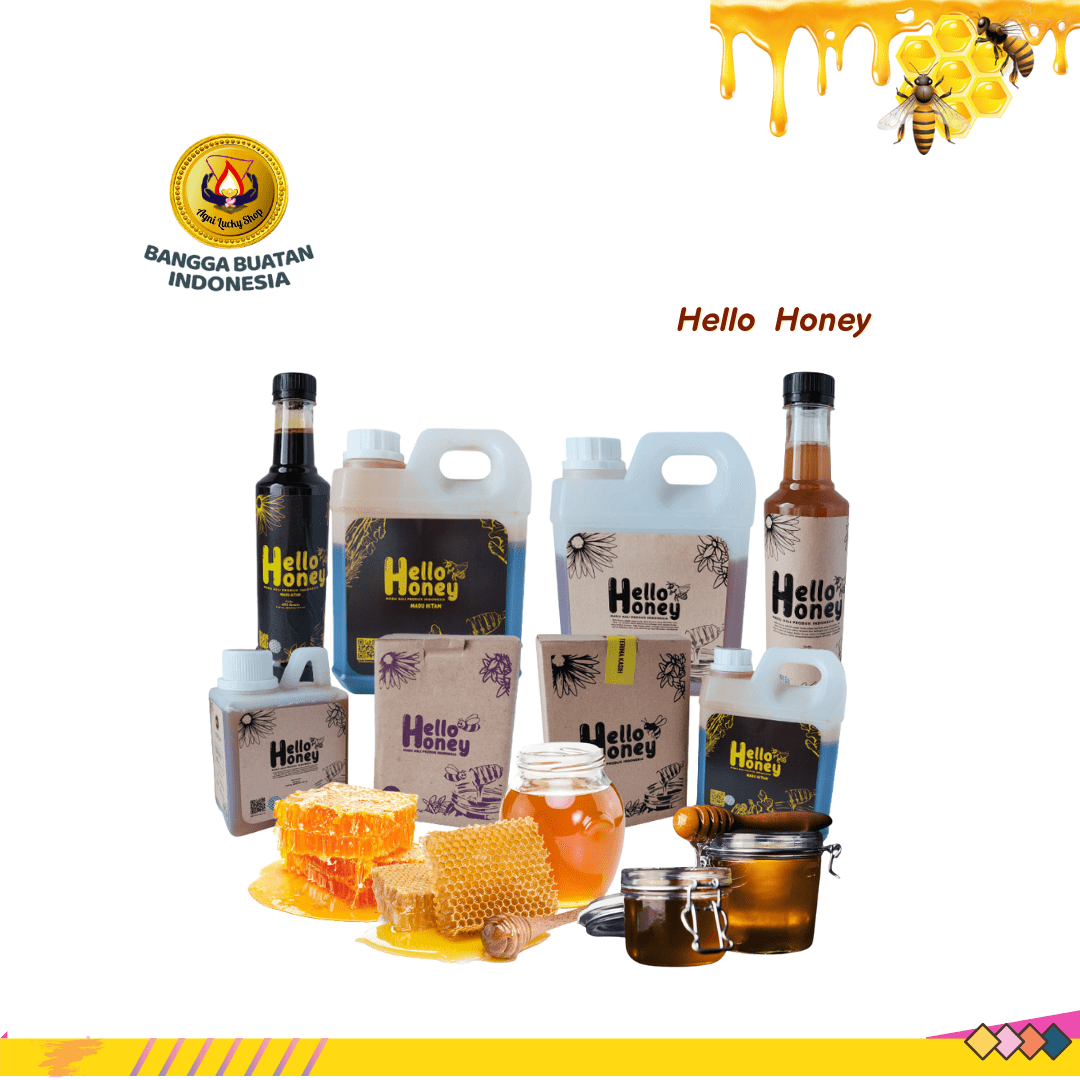 Madu Hello Honey Berkualitas Bagus Asli dan Murni